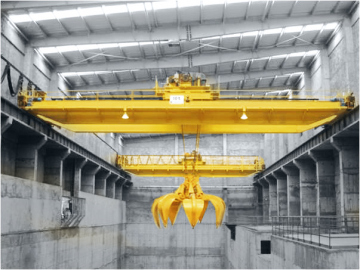 Rubbish Grab Crane