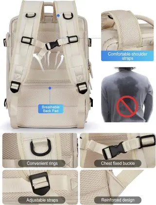 Stereo Waterproof Business Laptop Backpack Customization