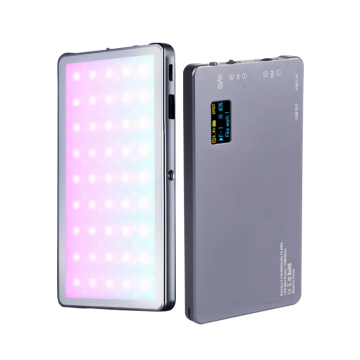 Ripunzione di alimentazione di emergenza flessibile con luce di riempimento a LED e pannello LED di luce video