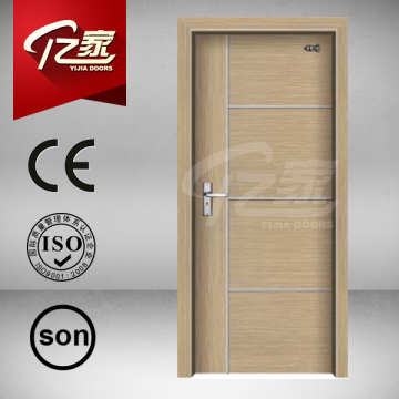 Front door mdf steel pvc door