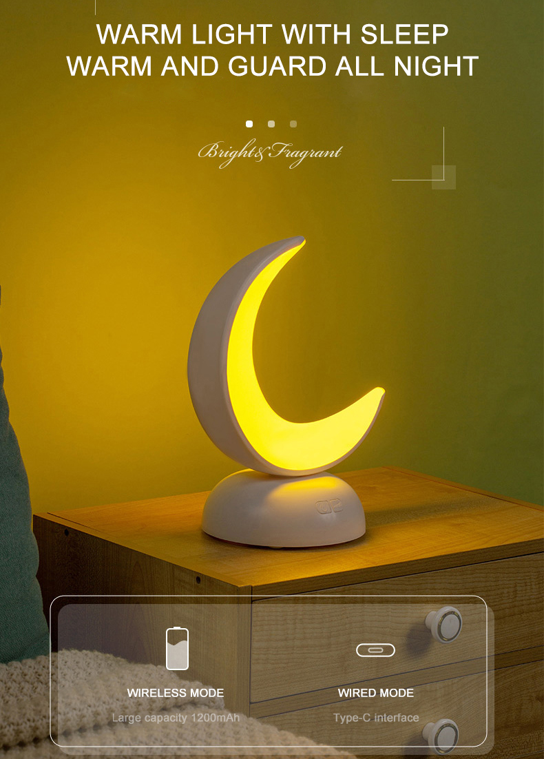 D Moon light aroma diffuser