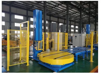Turntable Fully Auto Packing Packaging Machine Pallet Wrapping Machine
