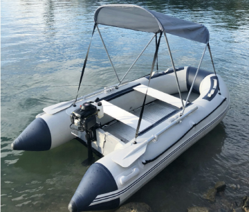 2023 High Quality PVC Inflatable Pontoon Boat