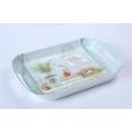 New design deep serving melamine tray