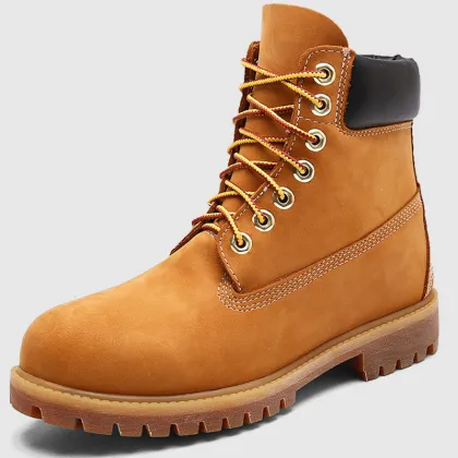 men classic boots rhubarb boots high-top tooling shoes