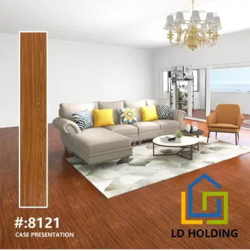 Waterproof wood look dry back luxury vinyl Plank