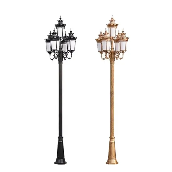 European Luxury Retro LED Garden Light 18W/24W - Outdoor Bright Porch & Landscape Lighting