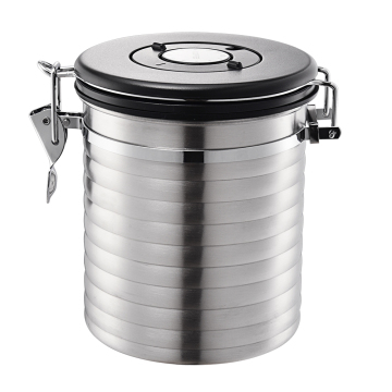 Hot Sale Coffee Container with CO2 Release and Thickened Silicone Ring