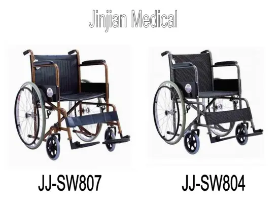 Steel type wheelchair