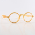 Laser Engraved Buffalo Horn Eyeglass Frames