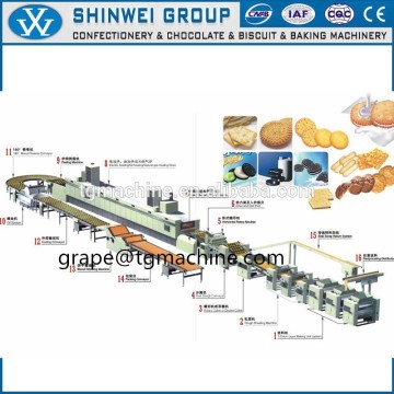 COMPETITIVE PRICE MULTIFUNCTION AUTOMATIC SOFT AND HARD BISCUIT PRODUCTION LINE FOR SALE