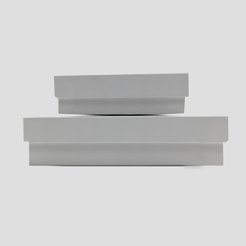 Top And Bottom White Gift Packing Cardboard Boxes