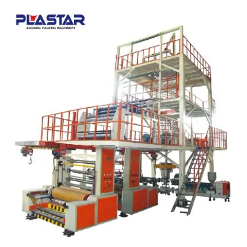 3 layer co-extrusion blown film machine made in Ruian