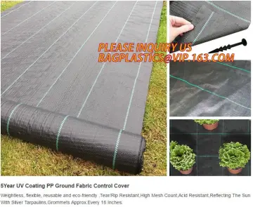 Black Durable PP Fabric Weed Control Mat, Good Quality Agricultural Biodegradable PP Weed Control Cover, China Supplier Low Pric