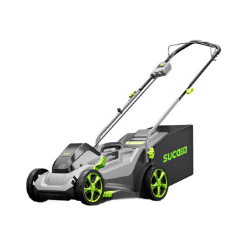 GYH-SC6601 900W Hand Pushed Electric Lawn Mower - Rechargeable Grass Shredder