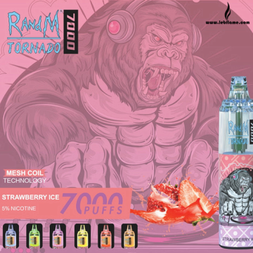 Vape Randm Tornado 7000 descartável Randado 7000