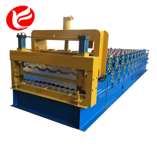 Color steel double layer roll forming machine vietnam