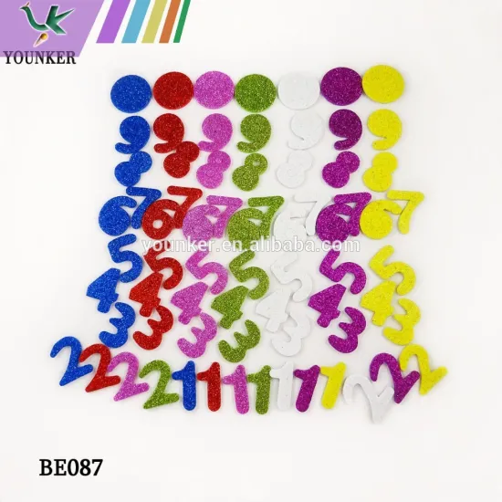Eco-Friendly EVA Adhesive Number and Alphabet Puzzle