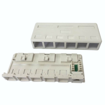 6 Ports Surface Mount Jack