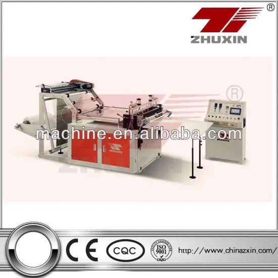 plastic roll garbage bag making machine