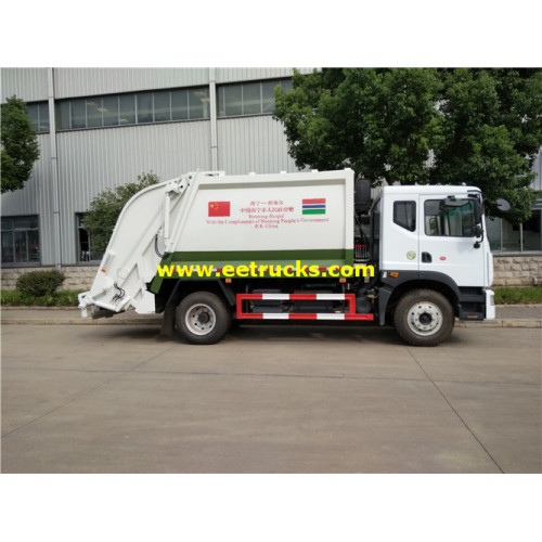 5000 Litres 115HP Rubbish Compactor Vehicles