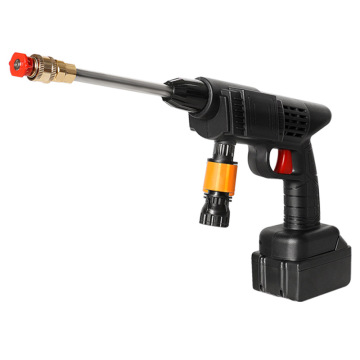 Rechargeable Cordless High-Pressure Automatic Cleaning Water Jet Car Washer Gun