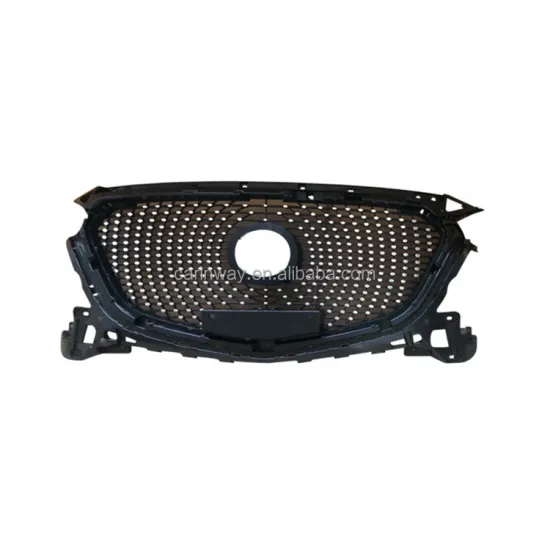 Black Front Radiator Grille for Mazda 3 Axela 2017-2019 with Diamond Design
