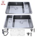 Workstation Double Bowl Stainless Steel 304 Kitchen Sink