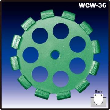 Cup wheel - \"U\" type cutter