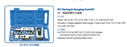 CT-275 Flaring And Swaging Tool Kit