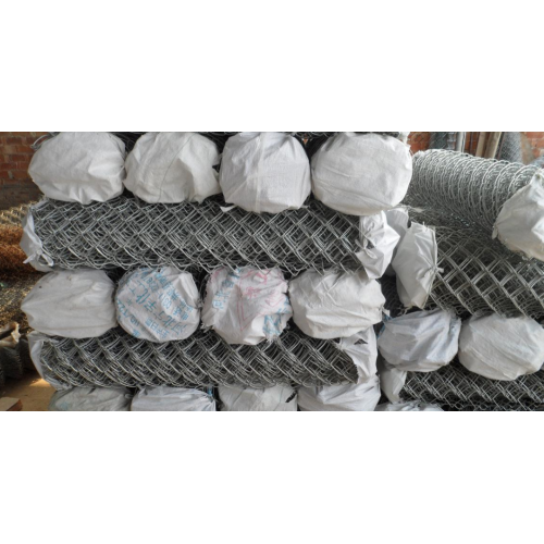 used galvanized and pvc coated chain link fence