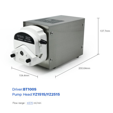 BT100S Peristaltic Pump: Laboratory Hose Pump and Industrial Precision Circulating Water Quality Sampling Flow Control