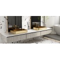 Stainless Steel Gold Big Bathroom Wash Basin