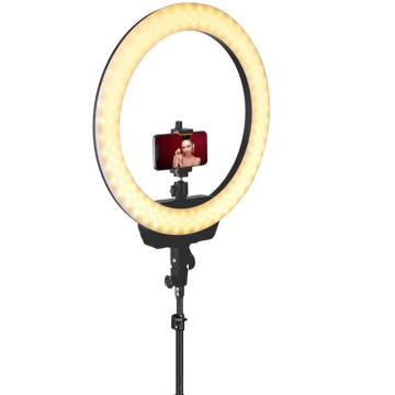 Triopo Photography Studio Studio Makeup RL -18 ANT LIGUE PER SELEIE - ANELLO LIGHT LED con treppiede del telefono