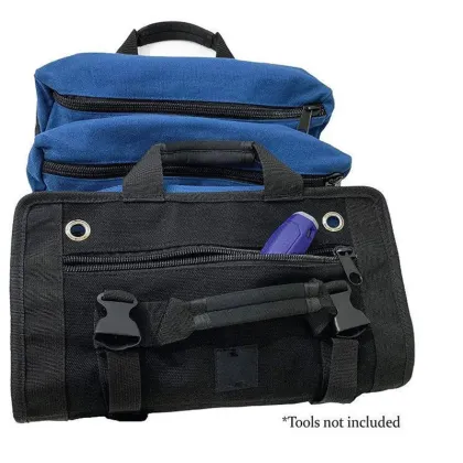 Portable Canvas Tool Roll Bag: Custom Hardware Carrier"T