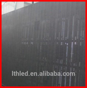 alibaba express transparent led display curtain