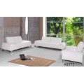 Set di divani in pelle di design comfort moderno