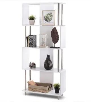 Contemporary Vertical Ladder Bookshelf Design for Sale