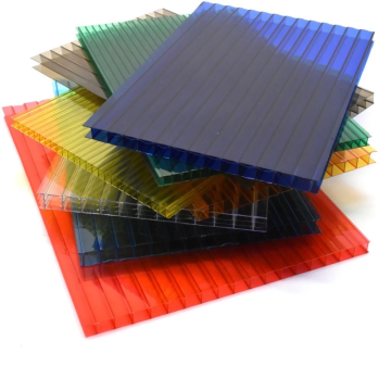 Wholesale Transparent Green & Blue Polycarbonate Roof Panels: 8mm, 10mm Thickness for Greenhouses