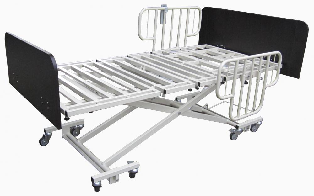 Motorized electric orthopedic bed with variable height