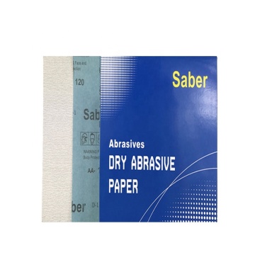 Factory Direct Abrasive Wet and Dry Sandpaper 230x280mm Square Sheet