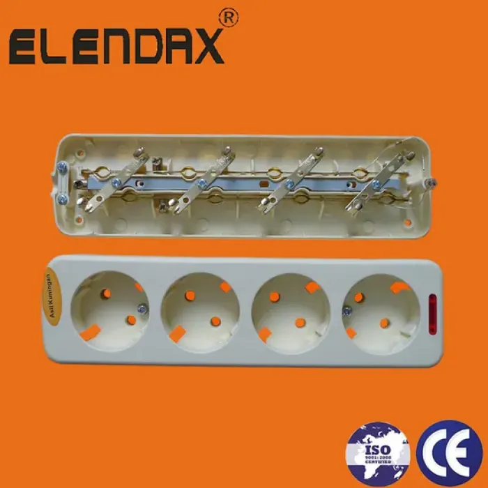 Soket Ekstensi Daya 5 Arah E5005E