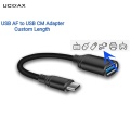 Ucoax USB C para USB Um adaptador feminino