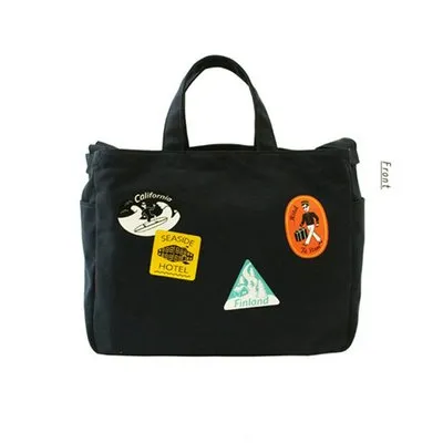 Mido canvas pockets for a travelling bag