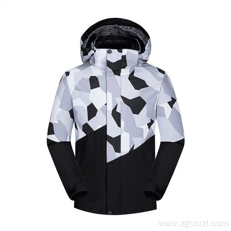 Customizable iridescent breathable windproof military jacket