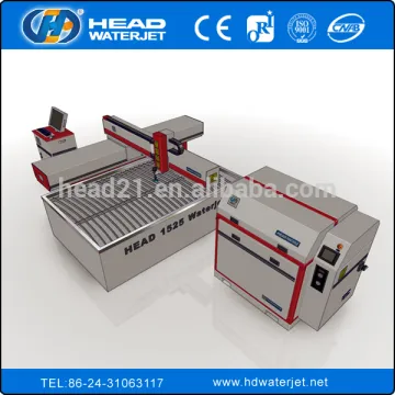 HEAD1525BB-HEAD38030Z 100mm thickness cutting ability water jet metal shape processing machine