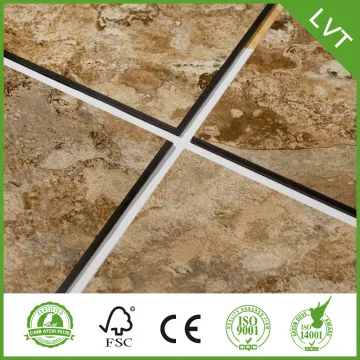 Deep Embossed Waterproof Vinyl Flooring with Click