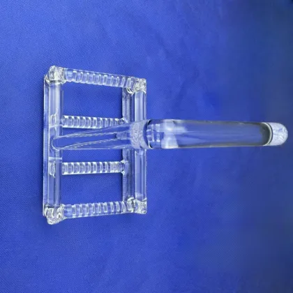 High UV Transmittance Quartz Chip Carrier for Semiconductors