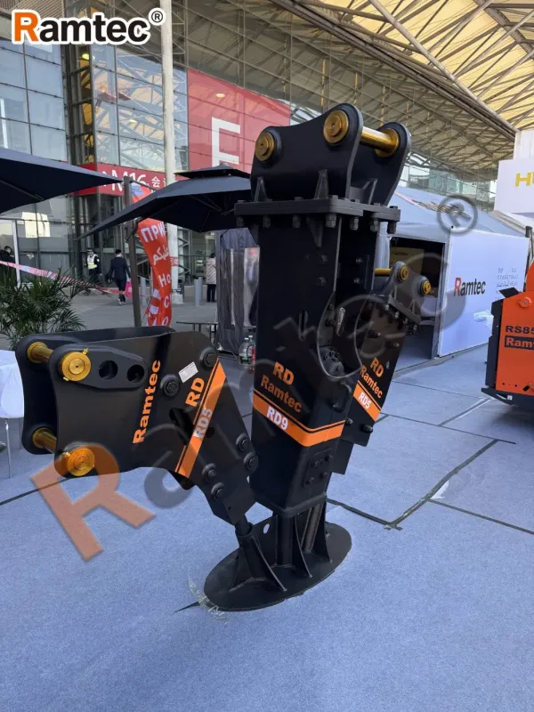 Silent and Eco-Friendly Hydraulic Breaker for Efficient Skid Steer Loader Operations