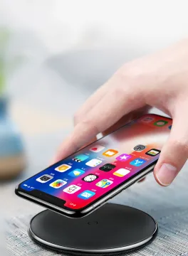 fast charger wireless charger Iphone8 iphonex black color
